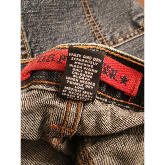 US Polo Assn Cargo Jean Shorts Mens Size 46 Waist Medium Wash NWT - Picture 7 of 9